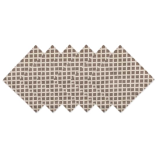 Heirloom Diamond Printed Napkin, 6ct.